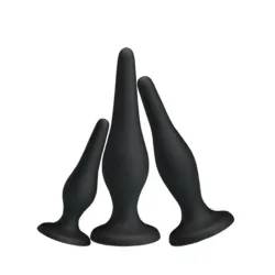 Pretty Love Lot de 3 plugs Silicone Débutant